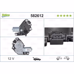 Moteur d'essuie-glace VALEO 582612