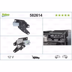 Moteur d'essuie-glace VALEO 582614