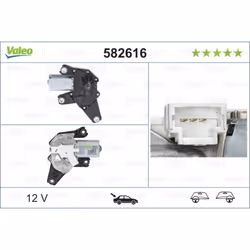 Moteur d'essuie-glace VALEO 582616
