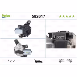 Moteur d'essuie-glace VALEO 582617