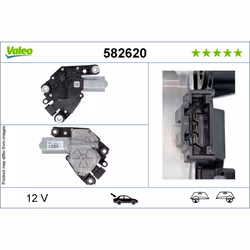 Moteur d'essuie-glace VALEO 582620