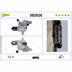 Moteur d'essuie-glace VALEO 582626