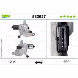 Moteur d'essuie-glace VALEO 582627