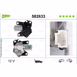 Moteur d'essuie-glace VALEO 582633