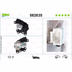 Moteur d'essuie-glace VALEO 582635