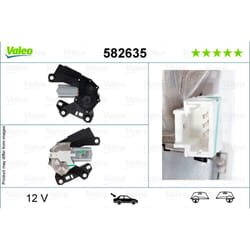 Moteur d'essuie-glace VALEO 582635