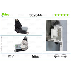 Moteur d'essuie-glace VALEO 582644
