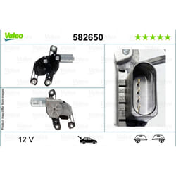 Moteur d'essuie-glace VALEO 582650