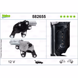 Moteur d'essuie-glace VALEO 582655