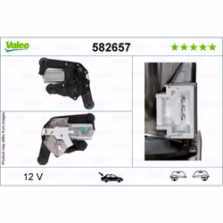 Moteur d'essuie-glace VALEO 582657