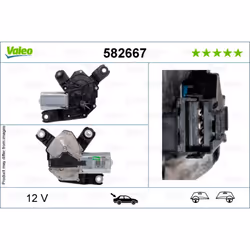 Moteur d'essuie-glace VALEO 582667