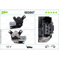 Moteur d'essuie-glace VALEO 582667