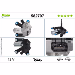 Moteur d'essuie-glace VALEO 582707