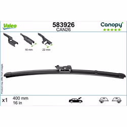 Balai d'essuie-glace CANOPY VALEO 583926