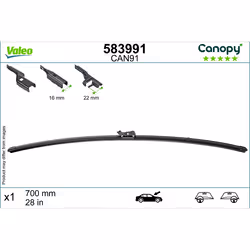 Balai d'essuie-glace CANOPY VALEO 583991