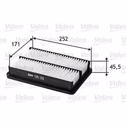 Filtre à air Hyundai tucson 2.0 - VALEO - 585201