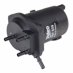 VALEO 587539 Filtre à Carburant Filtre de conduite, avec raccord pour capteur d'eau 8 8 RENAULT: Kangoo I Express, CLIO 2, Kangoo I, NISSAN: Juke