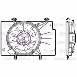 Ventilateur moteur - VALEO - 696344 - GMV FORD B-Max Fiesta VI