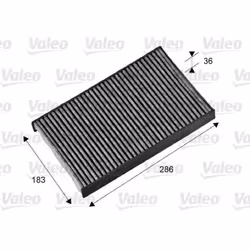 Filtre d'habitacle (filtre à pollen) VALEO 698714