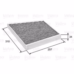 Filtre d'habitacle (filtre à pollen) VALEO PROTECT VALEO 698741
