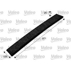 Filtre d'habitacle (filtre à pollen) VALEO 698750