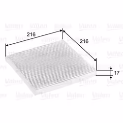Filtre d'habitacle (filtre à pollen) VALEO 698796