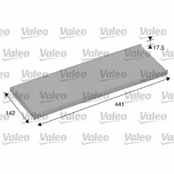 Filtre d'habitacle (filtre à pollen) VALEO 698858