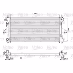 Radiateur, refroidissement moteur VALEO 701727