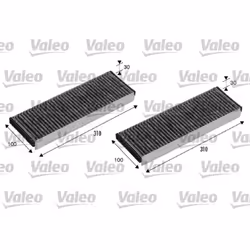 Filtre d'habitacle (filtre à pollen) VALEO 715501