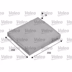 Filtre d'habitacle (filtre à pollen) VALEO 715510