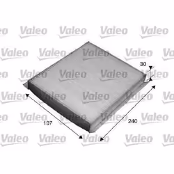 Filtre dhabitacle - VALEO - 715540 - FILTRE HAB HOND CIVIC (2006) (PA)
