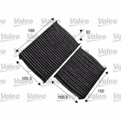 Filtre d'habitacle (filtre à pollen) VALEO 715557