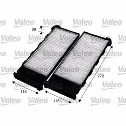 Filtre d'habitacle (filtre à pollen) VALEO 715561