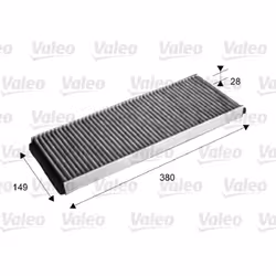 Filtre d'habitacle (filtre à pollen) VALEO 715578