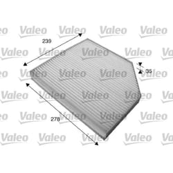 Filtre d'habitacle (filtre à pollen) VALEO 715579