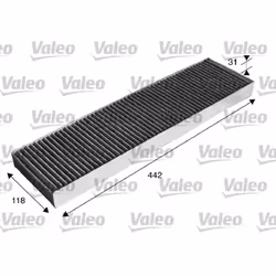 Filtre d'habitacle (filtre à pollen) VALEO 715586