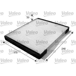 Filtre d'habitacle (filtre à pollen) VALEO ESSENTIAL VALEO 715592