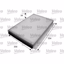 Filtre d'habitacle (filtre à pollen) VALEO 715601