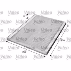 Filtre d'habitacle (filtre à pollen) VALEO 715609