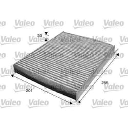 Filtre dhabitacle - VALEO - 715612 - FILTRE HAB CITR Xsara Picasso (CA)
