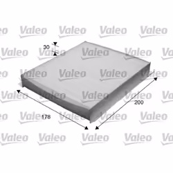 Filtre d'habitacle (filtre à pollen) VALEO 715616