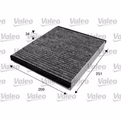 Filtre d'habitacle (filtre à pollen) VALEO 715628