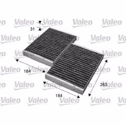 Filtre d'habitacle (filtre à pollen) VALEO 715643 - Vue supplémentaire 2