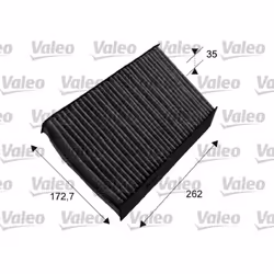 Filtre d'habitacle (filtre à pollen) VALEO PROTECT VALEO 715647