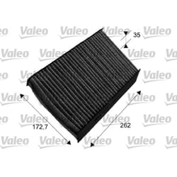 Filtre d'habitacle (filtre à pollen) VALEO PROTECT VALEO 715647