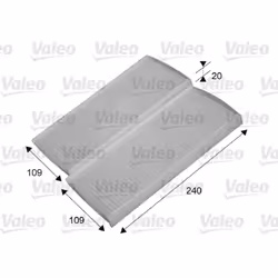 Filtre d'habitacle (filtre à pollen) VALEO 715649