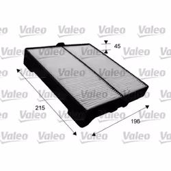 Filtre d'habitacle (filtre à pollen) VALEO 715651