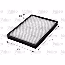 Filtre d'habitacle (filtre à pollen) VALEO 715654