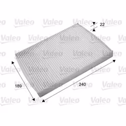 Filtre d'habitacle (filtre à pollen) VALEO 715660