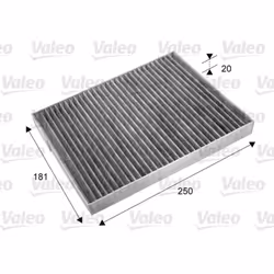 Filtre d'habitacle (filtre à pollen) VALEO PROTECT VALEO 715667